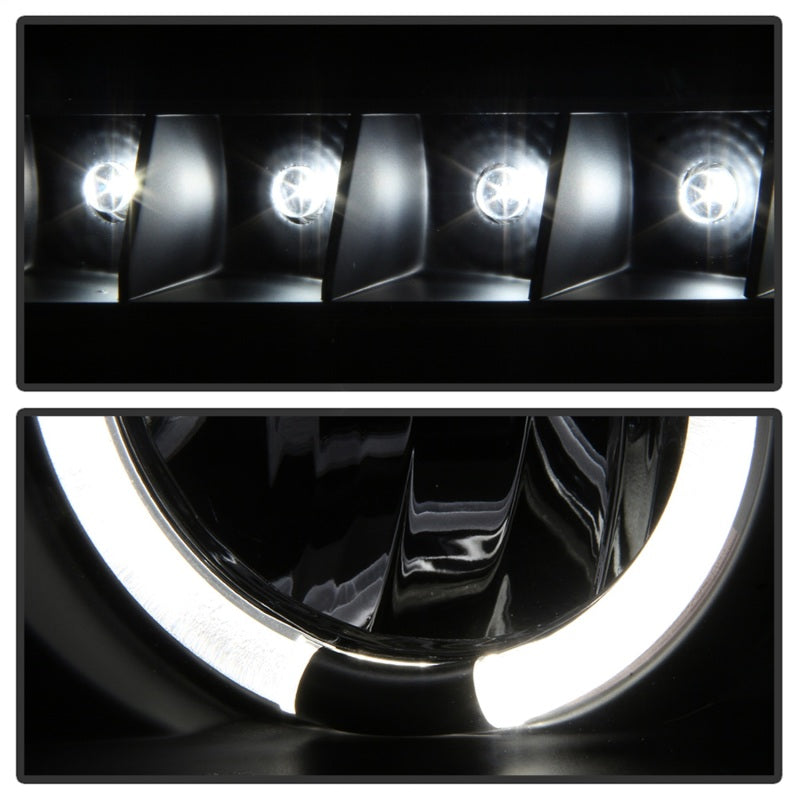 Spyder Toyota Tundra 07-133 Projector Headlights LED Halo LED Blk PRO-YD-TTU07-HL-BK - Mammoth Racing -