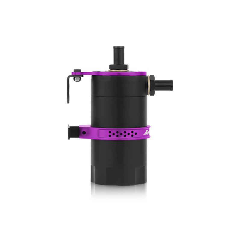 Mishimoto Universal Baffled Oil Catch Can - Purple - Mammoth Racing -
