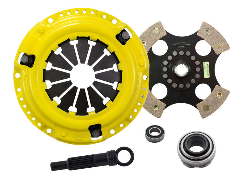 ACT 1990 Honda Civic Sport/Race Rigid 4 Pad Clutch Kit - My Store
