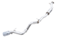 AWE Tuning 2021+ Ford Bronco 0FG Single Rear Exit Exhaust w/Chrome Silver Tip & Bash Guard - My Store