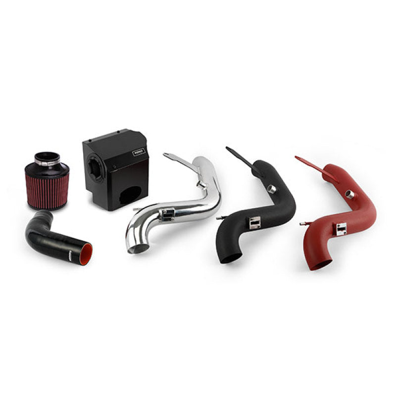 Mishimoto 14-15 Ford Fiesta ST 1.6L Performance Air Intake Kit - Wrinkle Black - Mammoth Racing -