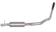 Gibson 11-16 Ford F-250 Super Duty Lariat 6.2l 3in Cat-Back Single Exhaust - Stainless - Mammoth Racing -