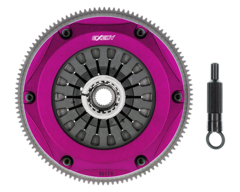 Exedy 2008-2015 Mitsubishi Lancer Evolution GSR L4 Hyper Triple Cerametallic Clutch Rigid Disc - Mammoth Racing -