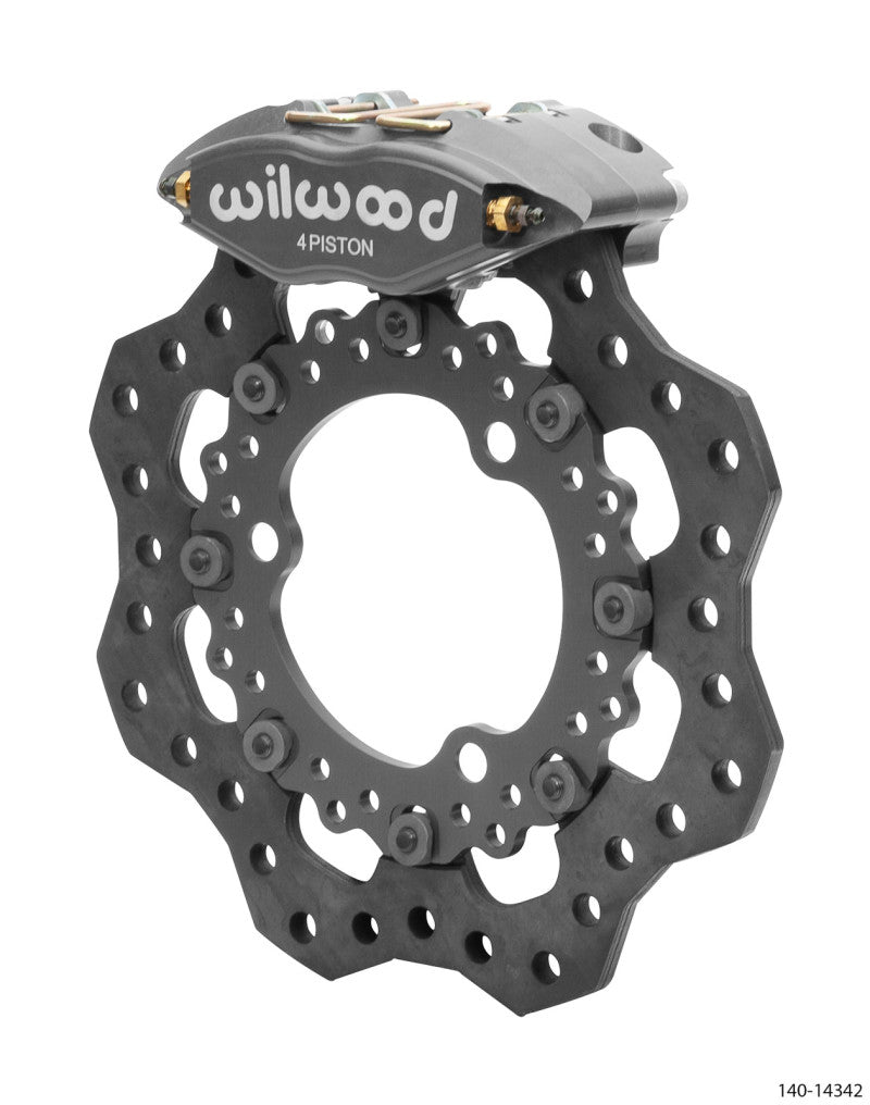 Wilwood Powerlite- Front Kit 11.75in Dirt Modified 11.75in Scalloped Steel Rotor - My Store