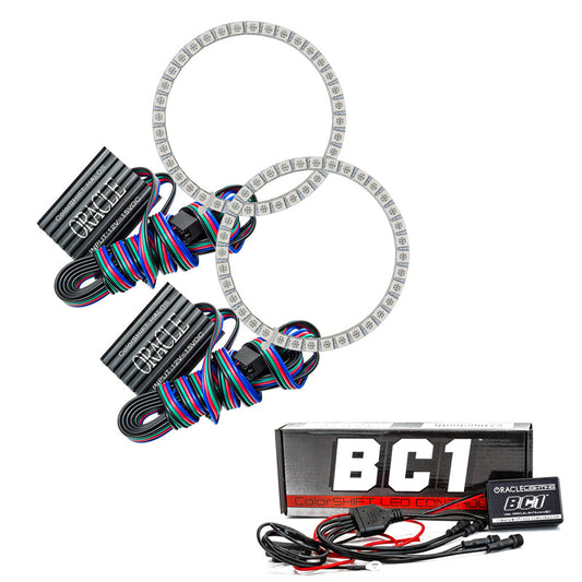 Oracle Ford F-150/Raptor 13-14 Projector Headlight Halo Kit - ColorSHIFT w/ BC1 Controller