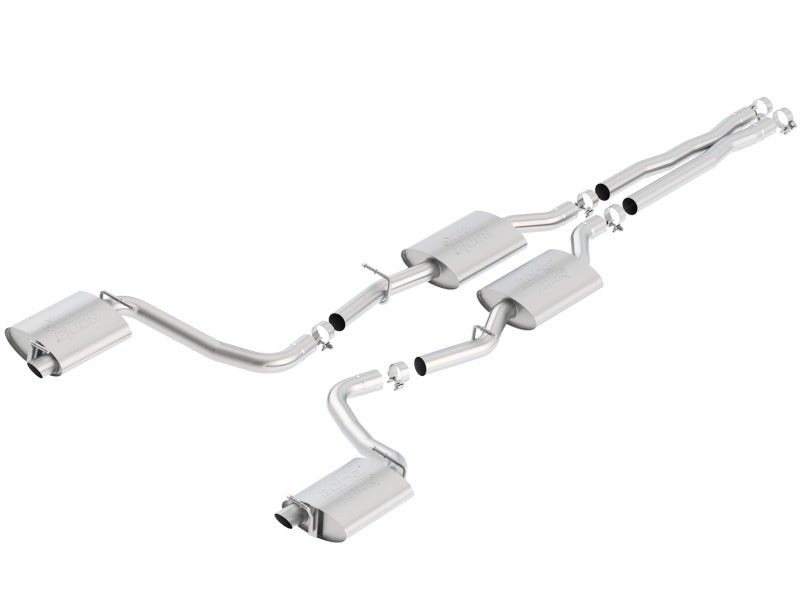 Borla 15-16 Dodge Charger R/T 5.7L No Tip Use Factory Valence Single Split Rear Exit ATAK Exhaust - My Store
