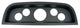 Autometer 60-63 Chevrolet Truck Direct Fit Gauge Panel 3-3/8in x1 / 2-1/16in x4 - My Store