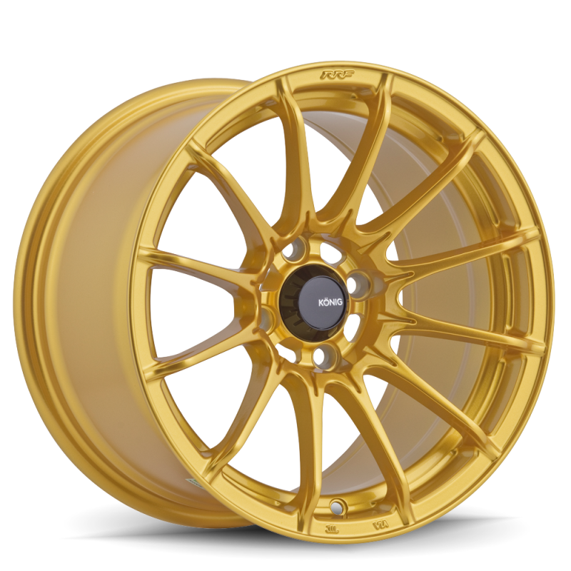 Konig Dial In 15x7 4x100 Et35 Gloss Gold - Mammoth Racing -