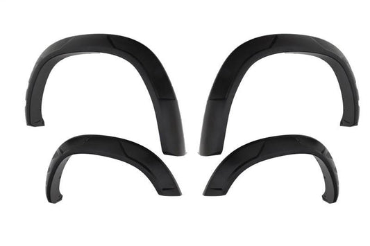 Bushwacker 19-22 Ram 1500 (Excl. Rebel/TRX) 76.3 & 67.4in Bed DRT Style Flares 4pc - Blk / Smooth
