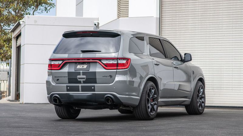 Borla 2021+ Dodge Durango SRT Hellcat 6.2L V8 AWD S-Type Cat-Back Exhaust System - Black Chrome Tips - My Store