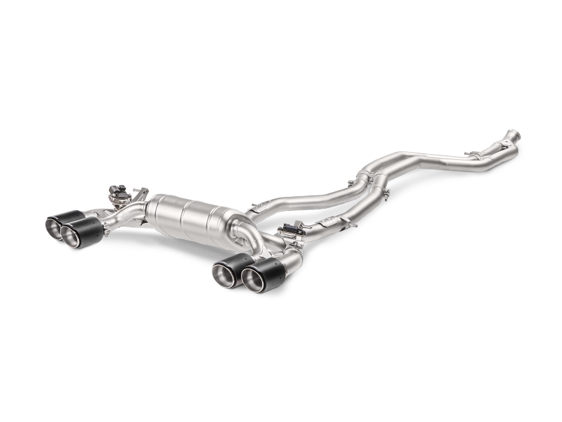 Akrapovic 16-17 BMW M2 F87 (Excl M2 Competition) Evolution Line Cat Back (Titanium) w/Carbon Tips - My Store