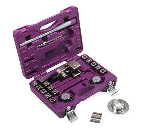 Earl's Performance 001ERL Professional Flaring Tool 37 and 45 Deg. Flares Din Flares Incl. 15 Dies and 2 Turrets - Mammoth Racing -001ERL