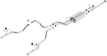 Borla 14-15 Toyota Tundra 4.6L/5.7L Crew Max SB DC SB Touring Cat Back Exhaust Dual Split Rear Exit