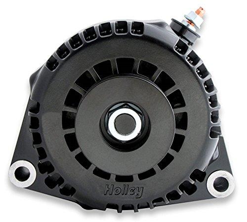 Holley 197-303 Alternator 150 Amp 1 Wire Aluminum Black Finish Alternator - Mammoth Racing -197-303