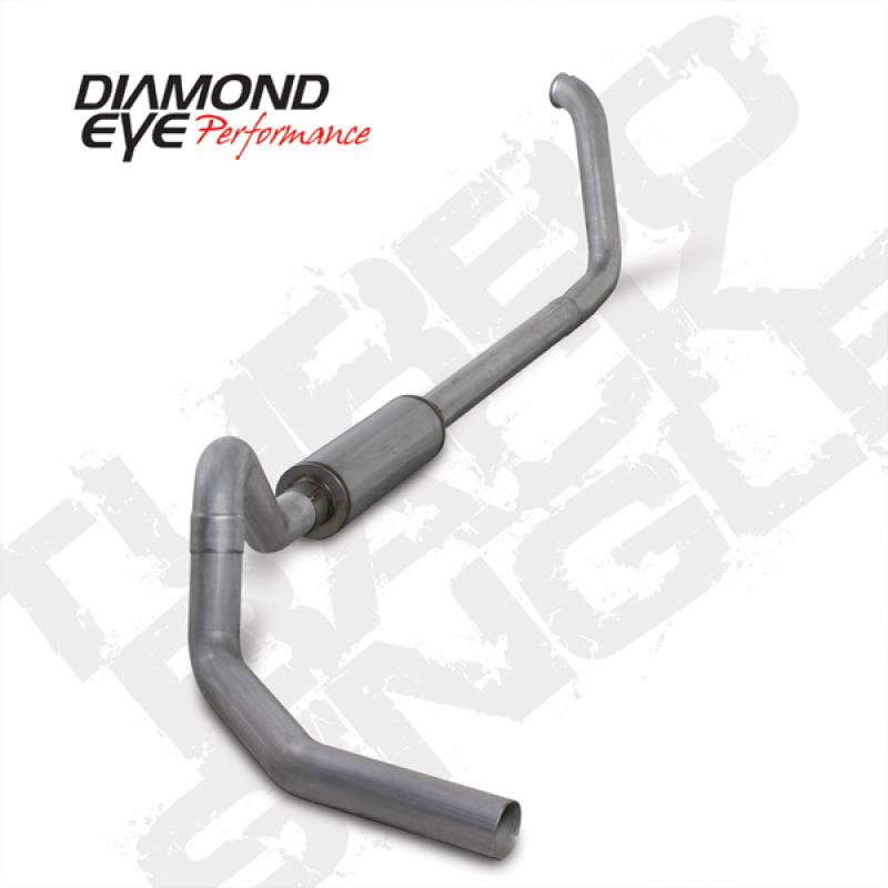 Diamond Eye KIT 4in TB SGL AL: 00-03 FORD 7.3L F240/F350 CandC - Mammoth Racing -