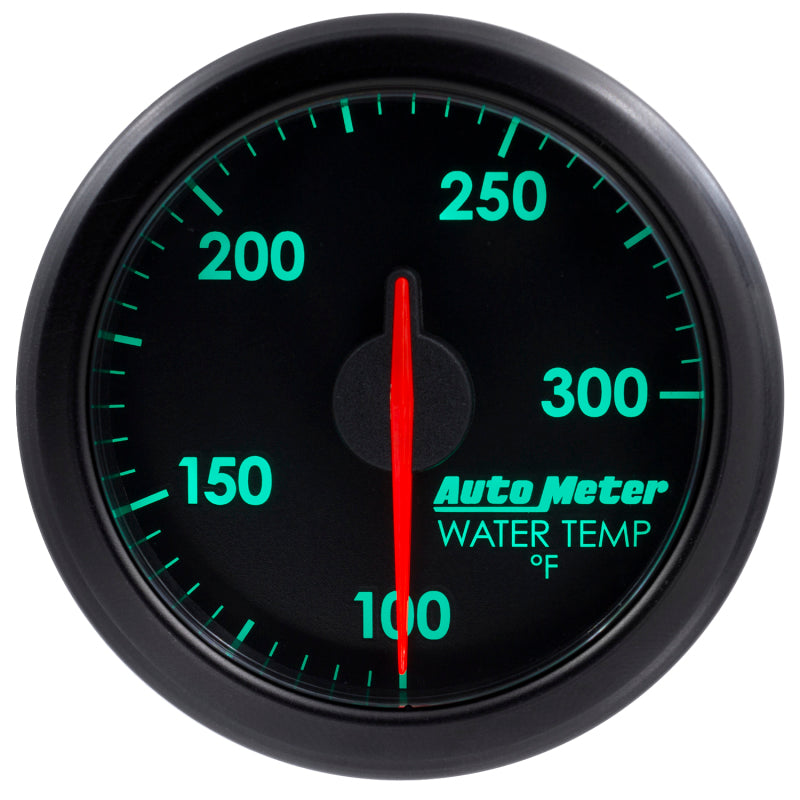 Autometer Airdrive 2-1/6in Water Temperature Gauge 100-300 Degrees F - Black - My Store