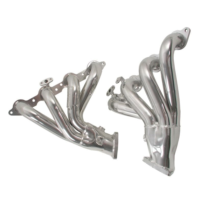 BBK 97-99 Corvette C5 LS1 Shorty Tuned Length Exhaust Headers - 1-3/4 Silver Ceramic - Mammoth Racing -