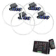 Oracle Jeep Grand Cherokee 05-10 Halo Kit - ColorSHIFT w/ 2.0 Controller - Mammoth Racing -