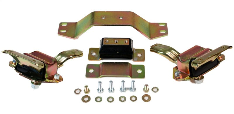 Energy Suspension 99-04 Ford Mustang 4.6L V8 Black Motor & Transmission Mount Set - My Store