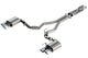 Borla 2020 Ford GT500 5.2L AT 3in ATAK CatBack Exhaust w/ Chrome Tips - My Store