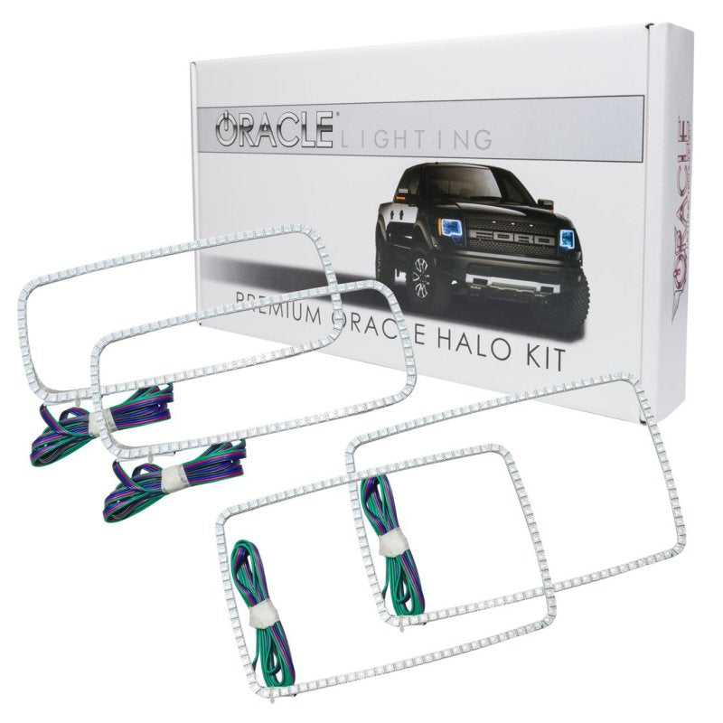 Oracle Ford F250 08-10 Halo Kit - ColorSHIFT w/ BC1 Controller - Mammoth Racing -