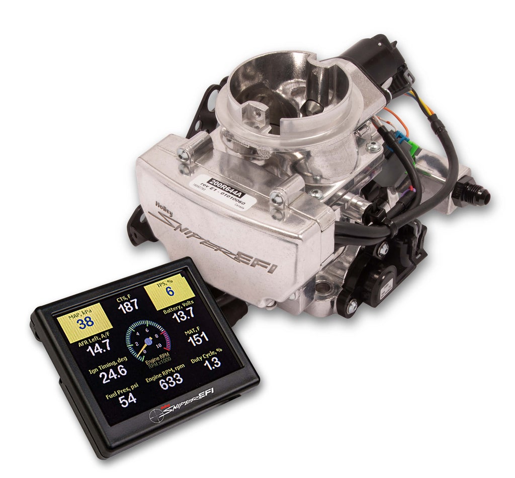 Holley Sniper EFI 550-864 Holley Sniper EFI 2GC Small Bore - Shiny Finish - My Store