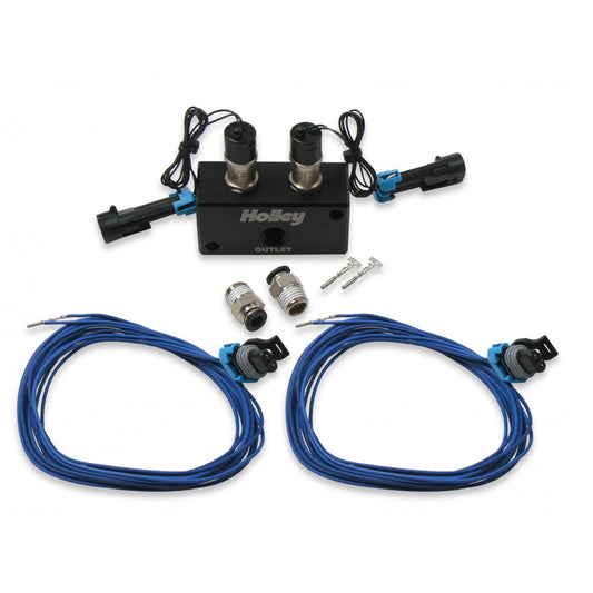 Holley EFI 557-201 Holley EFI High Flow Dual Solenoid Boost Control Kit