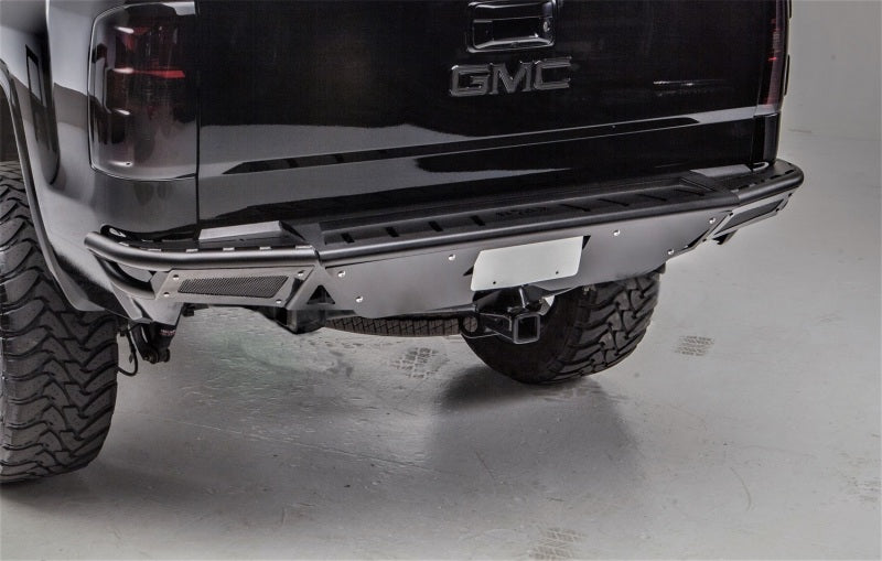 N-Fab RBS-H Rear Bumper 14-17 Chevy-GMC 1500 - Tex. Black - Mammoth Racing -