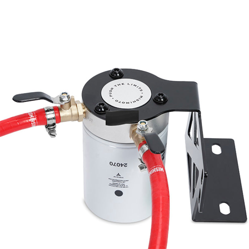 Mishimoto 08-10 Ford 6.4L Powerstroke Coolant Filtration Kit - Red - Mammoth Racing -