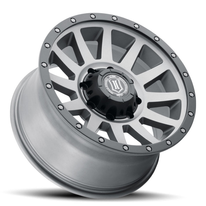 Icon Alloys Compression HD Titanium Wheel 18 X 9 / 8 X 180 / 12 MM / 5.5in BS - Mammoth Racing -
