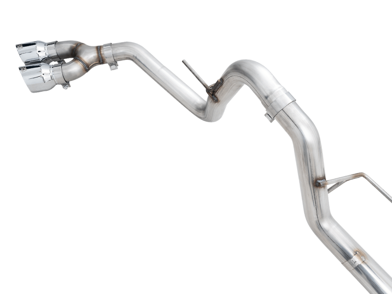 AWE 0FG 21+ Ford F150 Dual Side Exit Cat-Back Exhaust- 4.5in Chrome Silver Tips - My Store