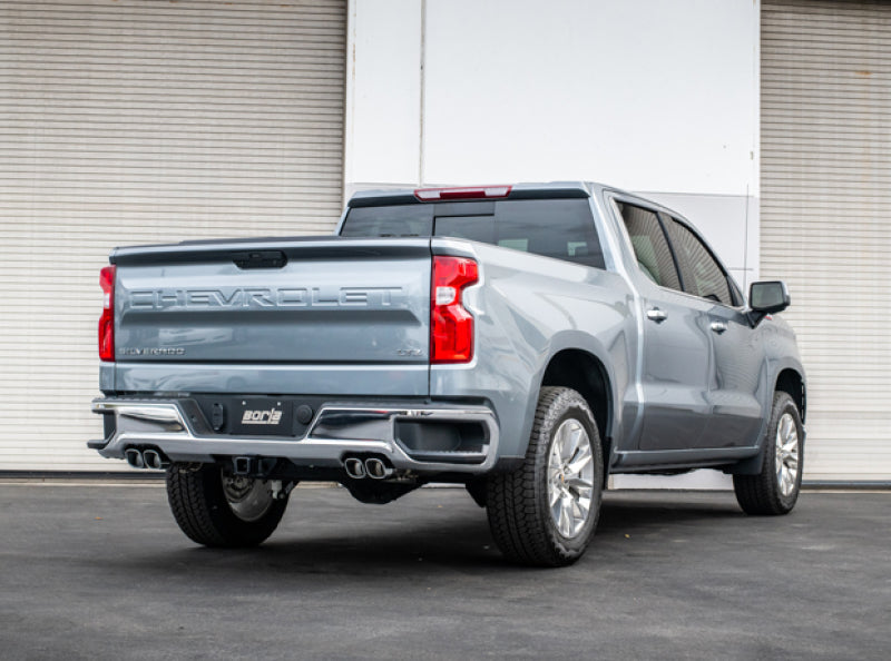 Borla 2019 Chevrolet Silverado 1500 6.2 w/ 147in WB 2.75in S-Type Catback Exhaust - Quad Square Tips - My Store