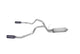 Gibson 11-14 Ford F-150 FX4 3.5l 2.5in Cat-Back Dual Split Exhaust - Black Elite - Mammoth Racing -