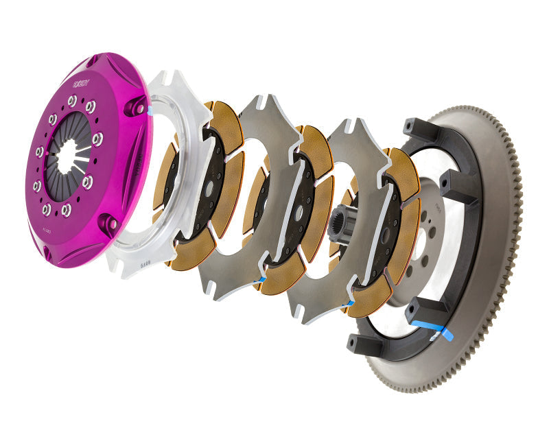 Exedy 1989-1998 Nissan 240sx L4 Hyper Triple Cerametallic Clutch Rigid Disc Push Type Cover - Mammoth Racing -