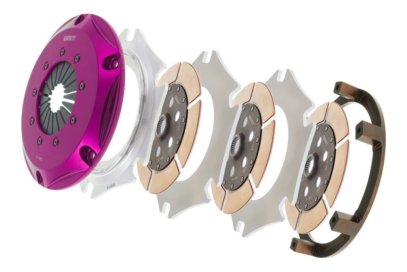 Exedy Universal Builder Series Triple Metallic Clutch Does NOT Incl FW Req. Custom Clutch Actuation - Mammoth Racing -
