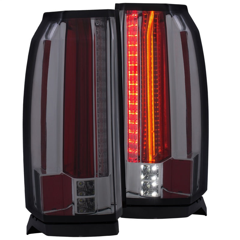 ANZO 2015-2017 Chevrolet Suburban/Tahoe LED Taillights Smoke - Mammoth Racing -