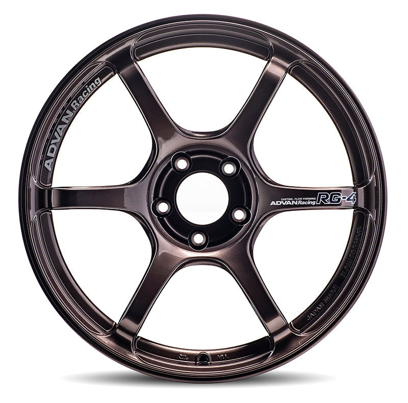 Advan RG-4 18x8 +44 5-114.3 Racing Copper Bronze Wheel - My Store