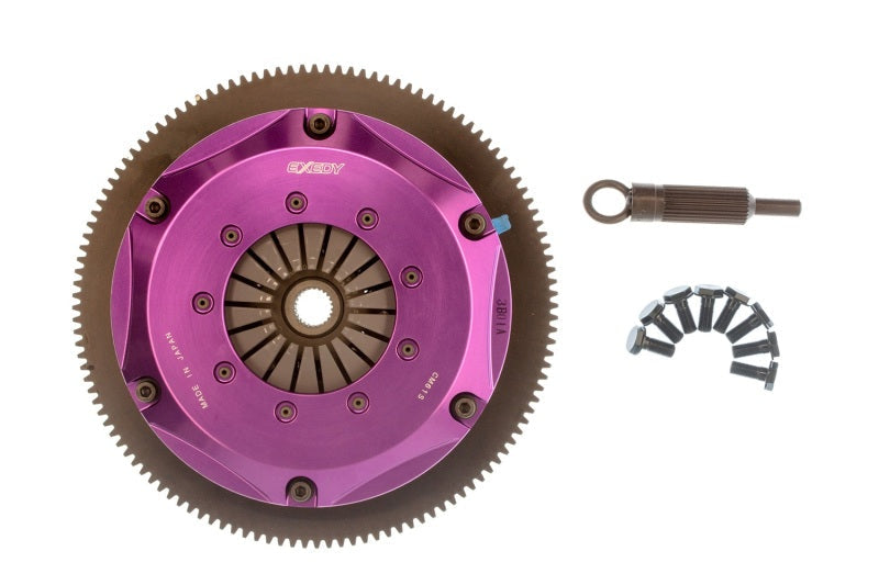 Exedy 2006-2006 Saab 9-2x Aero H4 Hyper Twin Cerametallic Clutch Sprung Center Disc Push Type Cover - Mammoth Racing -