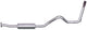 Gibson 00-03 Chevrolet S10 Base 4.3l 2.5in Cat-Back Single Exhaust - Stainless - Mammoth Racing -