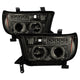 Spyder Toyota Tundra 07-13 Projector Headlights LED Halo LED Smke PRO-YD-TTU07-HL-SM - Mammoth Racing -