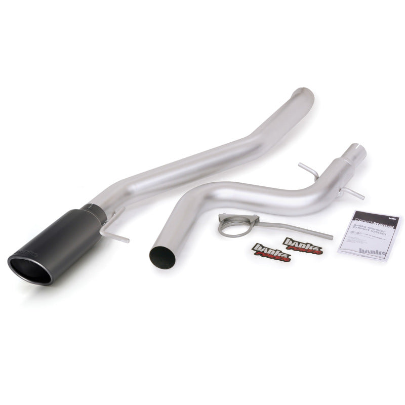 Banks Power 11-13 VW Jetta Sedan/Wagon 2.0L TDI Monster Exhaust Sys - SS Single Exhaust w/ Black Tip - Mammoth Racing -
