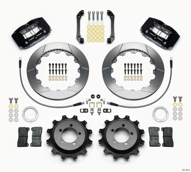 Wilwood Dynapro Radial Rear Kit 12.88in 2006-2007 Subaru WRX w/Lines - Mammoth Racing -