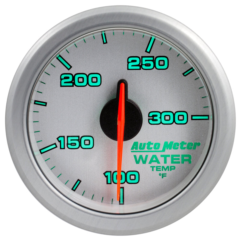 Autometer Airdrive 2-1/6in Water Temperature Gauge 100-300 Degrees F - Silver - My Store