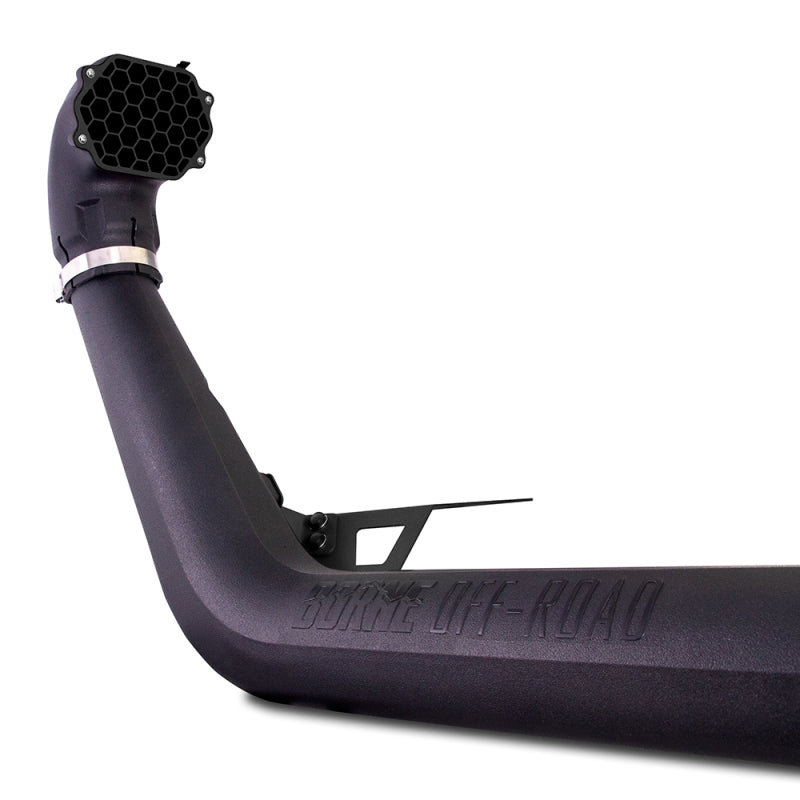 Mishimoto BORNE Off-Road 2018+ Jeep Wrangler JL Snorkel - Micro-Wrinkle Black - Mammoth Racing -