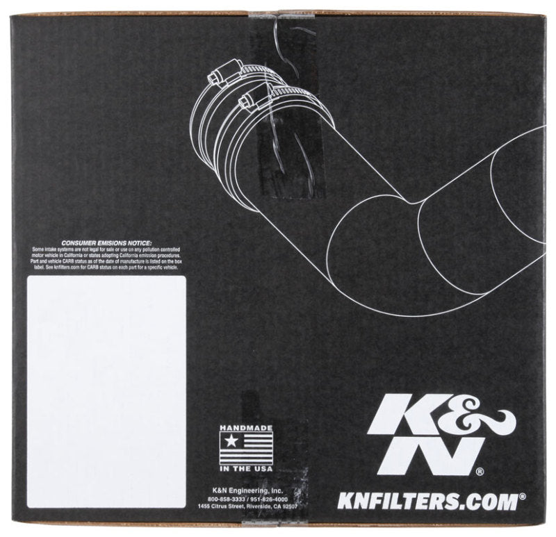 K&N 16-19 Polaris RZR XP Turbo 57 Series Fipk Performance Air Intake System - Mammoth Racing -