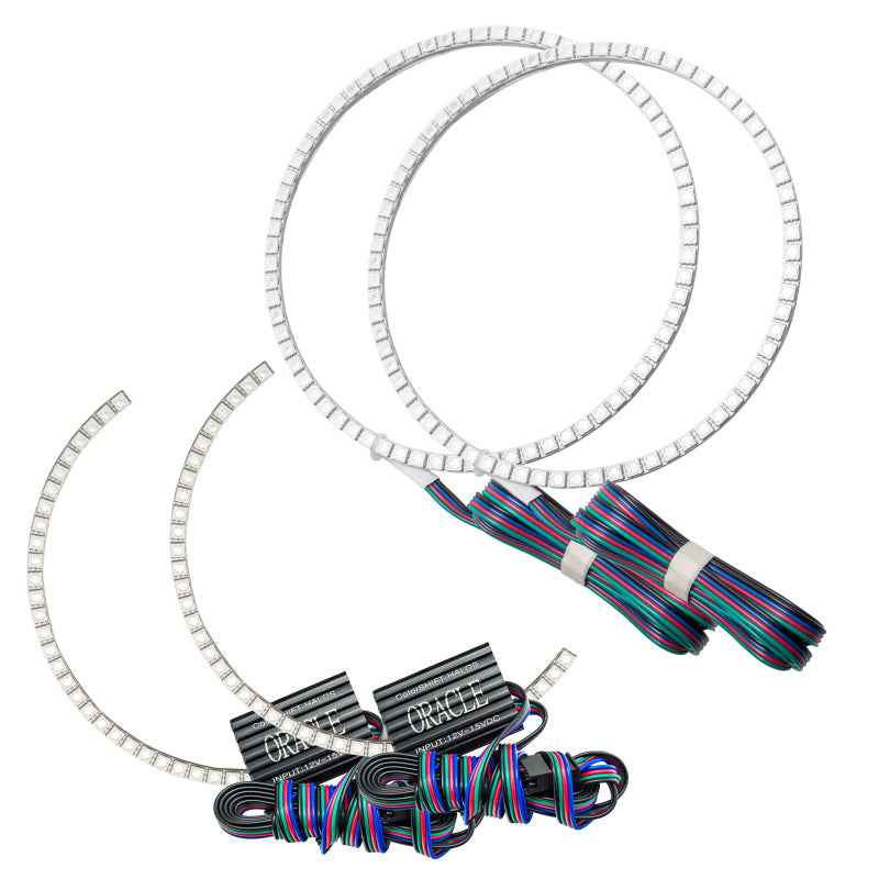Oracle Toyota Tundra 14-17 Dual Halo Kit - ColorSHIFT w/o Controller - Mammoth Racing -