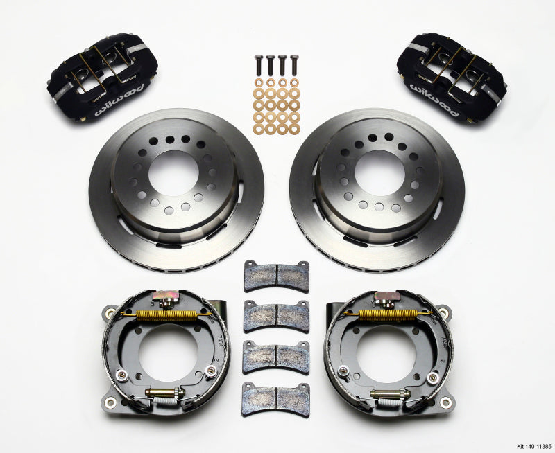 Wilwood Dynapro Low-Profile 11.00in P-Brake Kit Chevy C-10 2.42 Offset 5-lug - Mammoth Racing -
