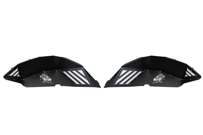 Fishbone Offroad 2018+ Jeep Wrangler - Black Powdercoat Rear Inner Fenders - My Store