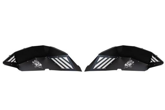 Fishbone Offroad 2018+ Jeep Wrangler - Black Powdercoat Rear Inner Fenders - My Store