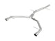 aFe MACHForce XP 3in-2.5in SS Exhaust Axle-Back 17-19 Audi A4 (B9) L4-2.0L (t) - Polished - My Store